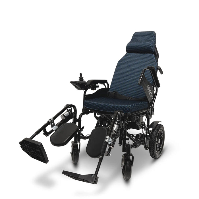 ComfyGO  X-9 Remote Controlled Electric Wheelchair, Automatic Reclining Backrest & Lifting Leg Rests