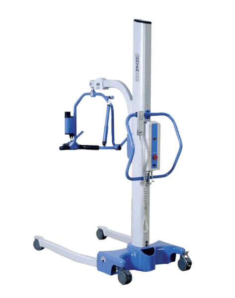 Hoyer Stature Professional Patient Lift, 4-Point Cradle, Electric Base - 500lb Capacity