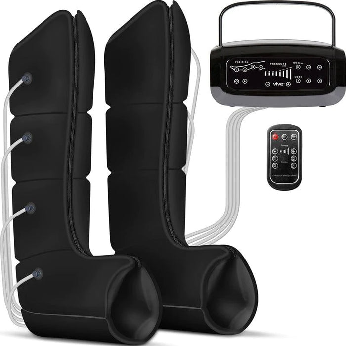 Vive Leg Compression Machine - Sequential Pump Device For Recovery, Swelling and Pain Relief